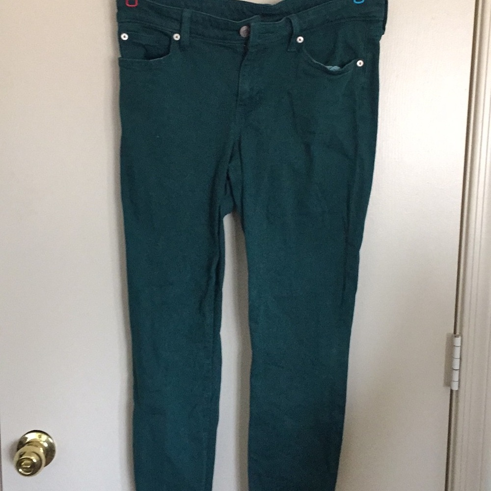 Dark Green  size 6 GAP skinny Jeans